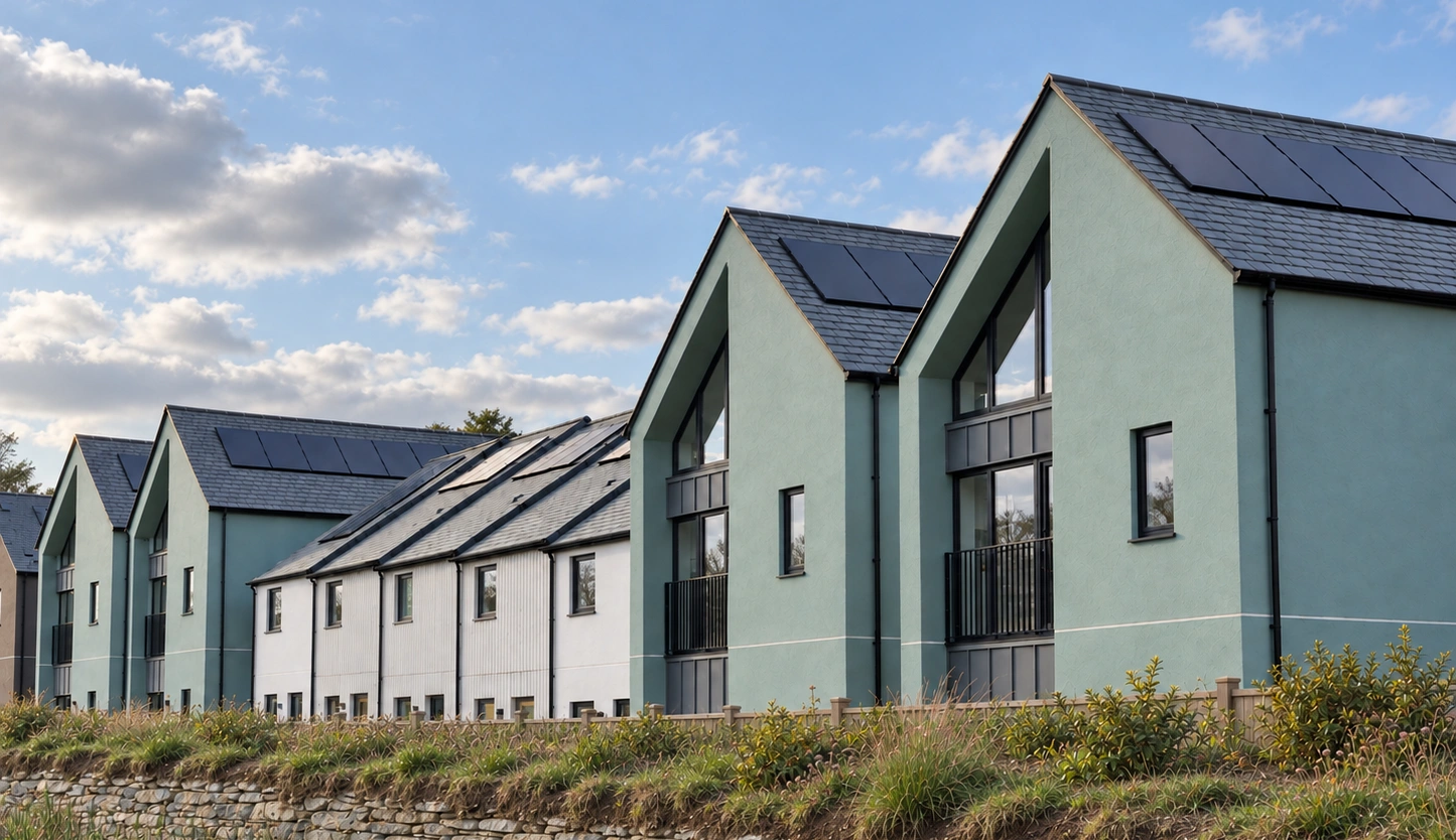 Homes at West Carclaze Garden Village, Cornwall